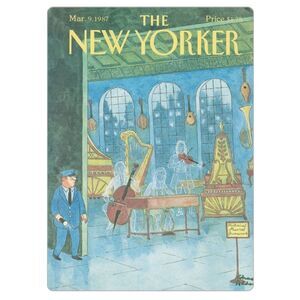 1987 New Yorker Magazine Musicians Cover Magnet